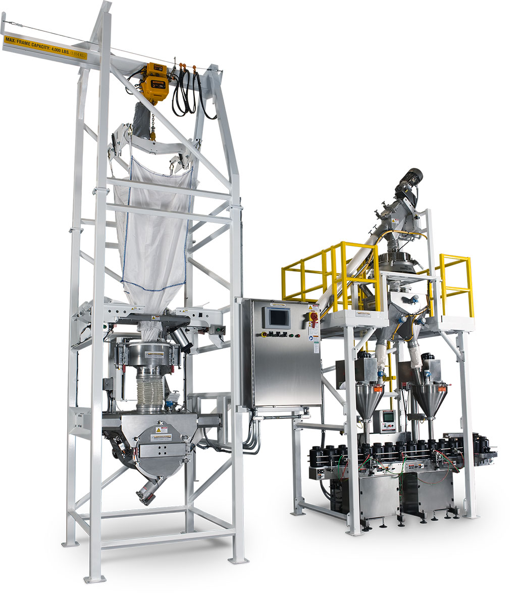 Bulk Bag Dischargers, Unloaders & FIBC Dumpers | National Bulk Equipment