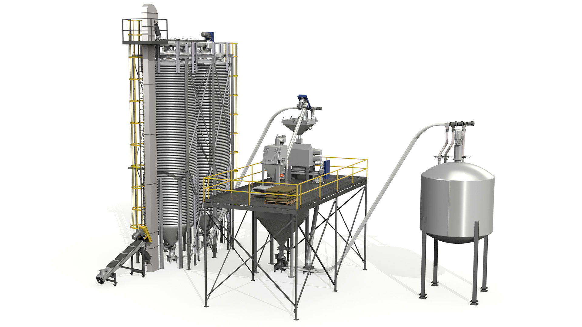 Bulk Material Storage Silos National Bulk Equipment Inc