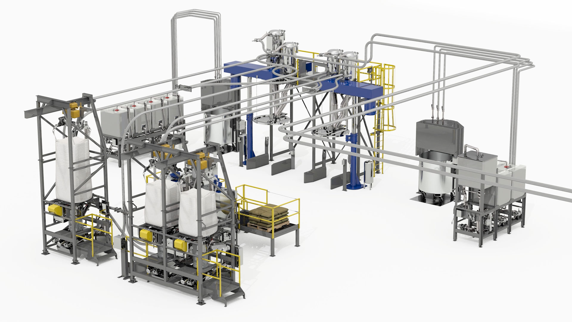 Bulk Bag Dischargers, Unloaders & FIBC Dumpers | National Bulk Equipment