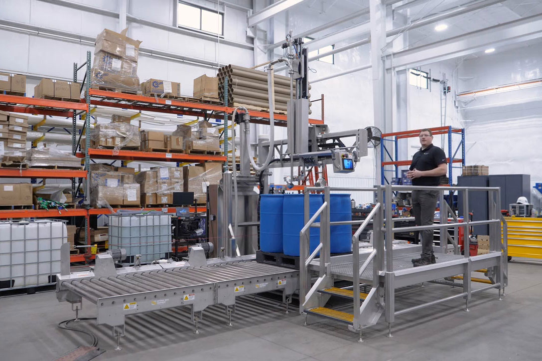 Liquid Container Filling System